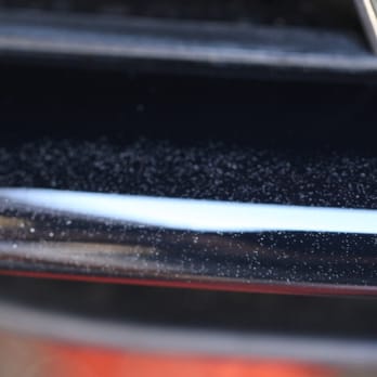 Precision Auto Collision - Overspray? I dunno. Poor work though. - Body Shops Near Me - Laguna Niguel, California