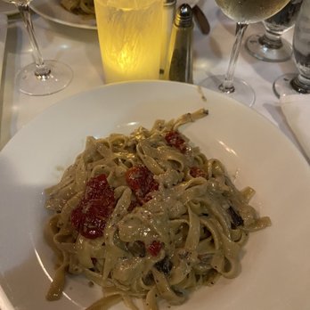 Villa Francesca - Portobello fettuccine with sun dried tomatoes - Italian Near Me - Boston, Massachusetts Villa Francesca - Portobello fettuccine with sun dried tomatoes - Italian Near Me - Boston, Massachusetts