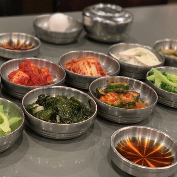 Tofu Plus - So much banchan! - Korean Near Me - Cupertino, California Tofu Plus - So much banchan! - Korean Near Me - Cupertino, California