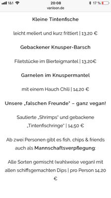 Menu photo 2 Van Loon Berlin, BE Menu photo 2 Van Loon Berlin, BE