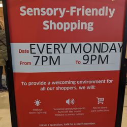 Safeway - Such an amazing and inclusive idea - Sensory Friendly Shopping.
