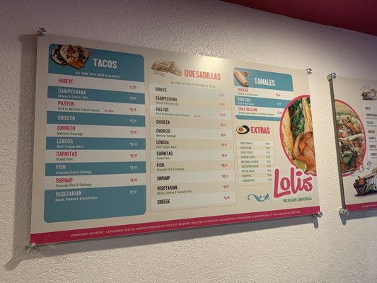 Menu photo 7 Lolis Tacos - Gandy Tampa, FL Menu photo 7 Lolis Tacos - Gandy Tampa, FL