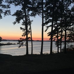 Brady Mountain Campground - Lake view from our space!