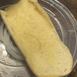 Hair on my soggy bread Hair on my soggy bread