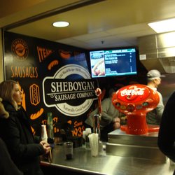 Sheboygan Sausage Company - Fast service with a smile, despite being constantly busy.