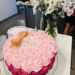 Cake & flowers