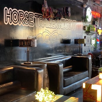Horse Trailer Hideout - Seating options inside! - Cocktail Bars Near Me - Las Vegas, Nevada Horse Trailer Hideout - Seating options inside! - Cocktail Bars Near Me - Las Vegas, Nevada
