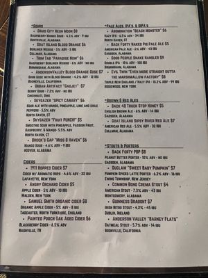 Menu photo 2 Blackstone Pub & Eatery Gadsden, AL