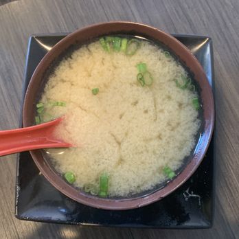 Bei - Miso soup that comes with lunch specials - Sushi Bars Near Me - Scottsdale, Arizona