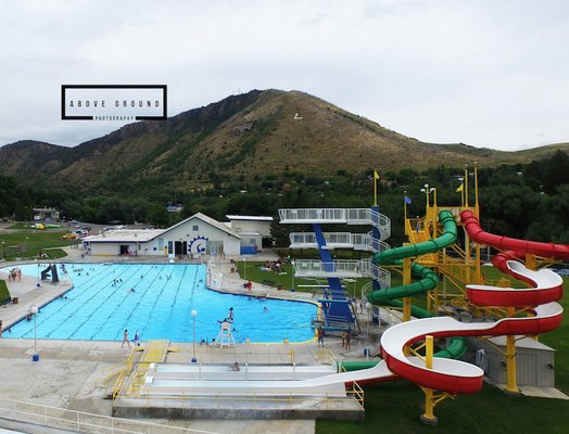 Lava Hot Springs Olympic Swimming Complex by null