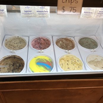 Tiffany's Bakery - Today's ice cream selection at Tiffany's. - Bakeries Near Me - Akron, Ohio