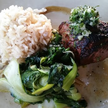 Monkeypod Kitchen - Rib eye steak, center only. They removed the outer portion. Wierd. - Hawaiian Near Me - Kapolei, Hawaii Monkeypod Kitchen - Rib eye steak, center only. They removed the outer portion. Wierd. - Hawaiian Near Me - Kapolei, Hawaii