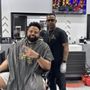 Photo of James and  Barbershop