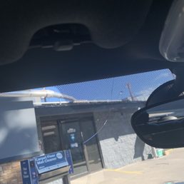 the damage of windshield after mister car washing