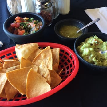 Chapultepec - I think she made the guac right before serving it to. The salsa verde is really unique and spicy! - Mexican Near Me - Hallandale Beach, Florida