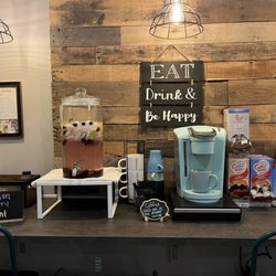 TherAnnu Restorative Spa - Loved the cookies and coffee and fruit infused water .