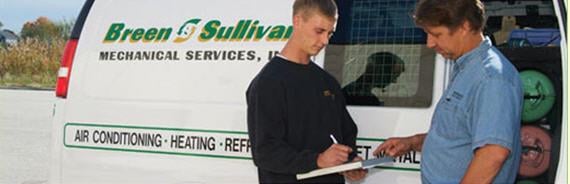 Slide of Breen & Sullivan Mechanical Services