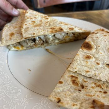 Harvest Garden Cafe - Chicken and cheese quesadilla - Coffee & Tea Near Me - Coarsegold, California