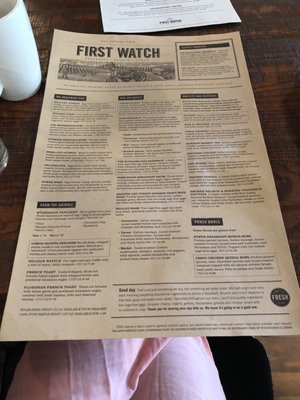 Menu photo 6 First Watch Sarasota, FL