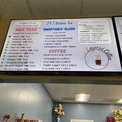 JVJ BubbleTea - Menu