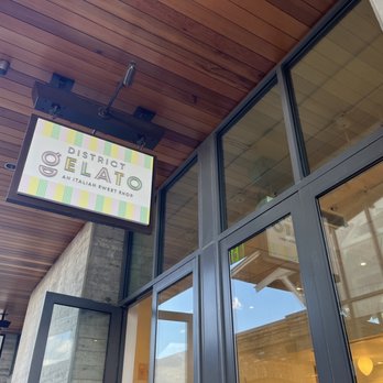 District Gelato - Outside sign - Gelato Near Me - Savannah, Georgia