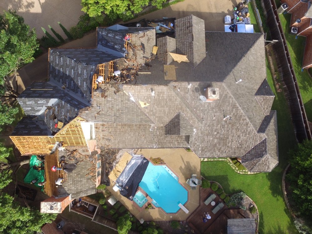 Slide of Interstate Roofing Company