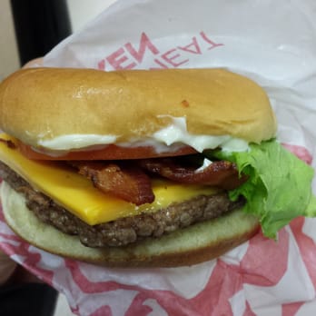 Wendy's - Junior bacon cheeseburger please! So delicious! - Fast Food Near Me - Tustin, California Wendy's - Junior bacon cheeseburger please! So delicious! - Fast Food Near Me - Tustin, California