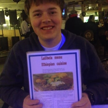 Lalibela - Porter and the menu! - Ethiopian Near Me - Sioux Falls, South Dakota