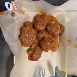 Buffalo Wild Wings - Boneless lemon pepper hot