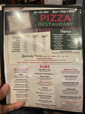 Angelo's Pizza Restaurant Seafood & Steamer Bar by null