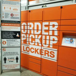 Home Depot - Order pickup lockers