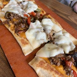 East Coast Wings + Grill - Philly Steak Flatbread