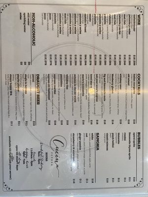 Menu photo 2 Cucina Povera Coral Gables, FL