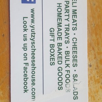 Yutzy's Cheese House - a business card - Caterers Near Me - Urbana, Ohio Yutzy's Cheese House - a business card - Caterers Near Me - Urbana, Ohio
