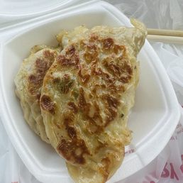 Pan Fried Pot Sticker. Pan Fried Pot Sticker.