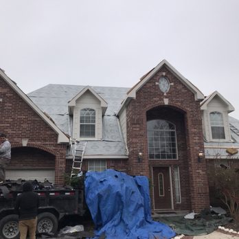 Campbell Roofing & Solar - Installing solar hide underlayment 8 degrees attic temperatureDifference - Roofing Near Me - Houston, Texas Campbell Roofing & Solar - Installing solar hide underlayment 8 degrees attic temperatureDifference - Roofing Near Me - Houston, Texas
