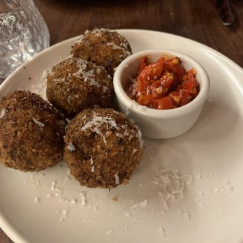Bettina - Arancini squash balls - Pizza Near Me - Santa Barbara, California