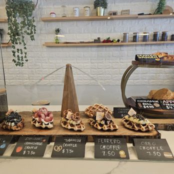 Diamond Coffee N Pastry - Pastries on display including croffles - Coffee & Tea Near Me - San Francisco, California Diamond Coffee N Pastry - Pastries on display including croffles - Coffee & Tea Near Me - San Francisco, California