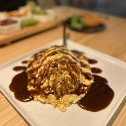 Kyuramen - Suwanee - Pork Tonkatsu Omurice Combo