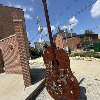 Weiler Plaza - "Goliath" by Pat MacAtee - Community Centers Near Me - Hartford City, Indiana
