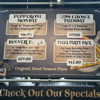 Sparky's Pizza - Estacada - Specials menu - Pizza Near Me - Estacada, Oregon