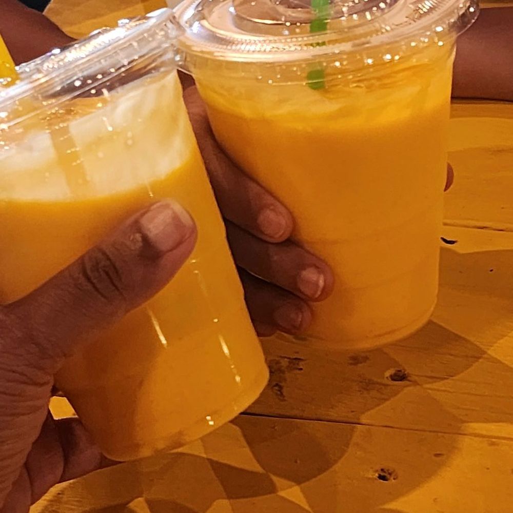 Curries and Momos - Mango Lassi - Food Trucks Near Me - Pflugerville, Texas