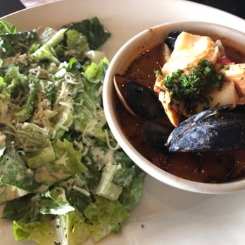 Anthony's HomePort Everett - Caesar and cioppino. My favorite cioppino now, theirs is shrimpless! - Seafood Near Me - Everett, Washington