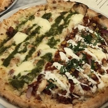 Camporosso - Half Chicken Pesto | Half BBQ Chicken - Pizza Near Me - Fort Mitchell, Kentucky Camporosso - Half Chicken Pesto | Half BBQ Chicken - Pizza Near Me - Fort Mitchell, Kentucky