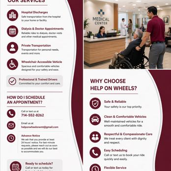 Help on Wheels NEMT - Medical Transportation Near Me - Mission Viejo, California Help on Wheels NEMT - Medical Transportation Near Me - Mission Viejo, California