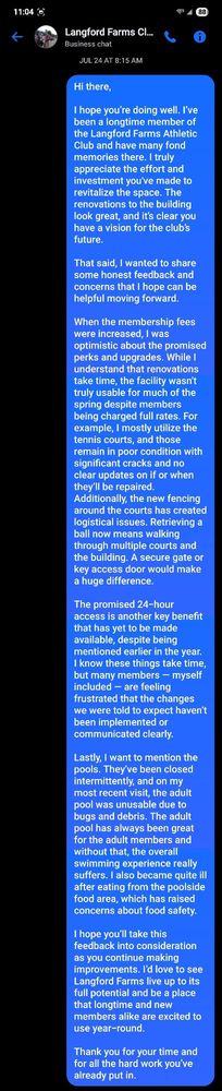 Langford Farms Swim & Tennis Club - childcare center in Old Hickory, TN