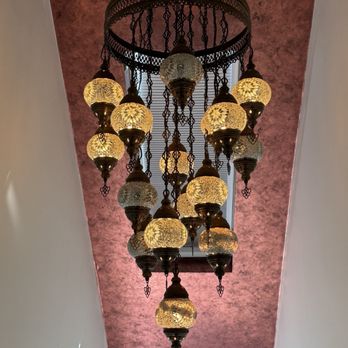 Ley Arms - Turkish lights in stairwell - Pubs Near Me