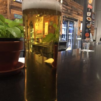 Utepils Brewing - My full pour Pils and the bar. - Breweries Near Me - Minneapolis, Minnesota Utepils Brewing - My full pour Pils and the bar. - Breweries Near Me - Minneapolis, Minnesota