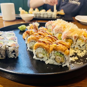 Rainbow King - Philly Roll (left), MD roll (middle), 15. Bel Air Roll (right) - Japanese Near Me - Bel Air, Maryland Rainbow King - Philly Roll (left), MD roll (middle), 15. Bel Air Roll (right) - Japanese Near Me - Bel Air, Maryland