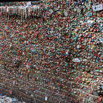 The Gum Wall - Local Flavor Near Me - Seattle, Washington The Gum Wall - Local Flavor Near Me - Seattle, Washington